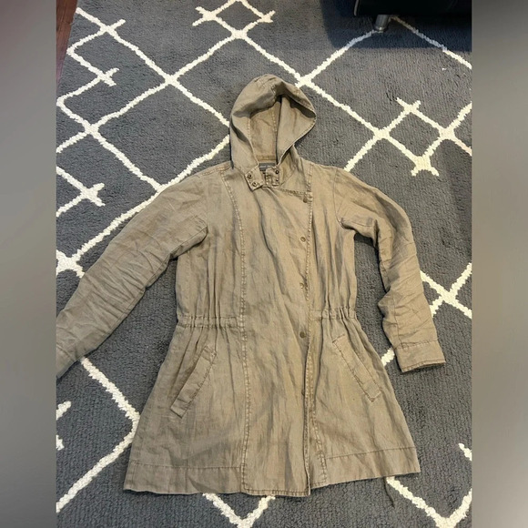 Michael Stars Linen Anorak Jacket - Picture 1 of 6